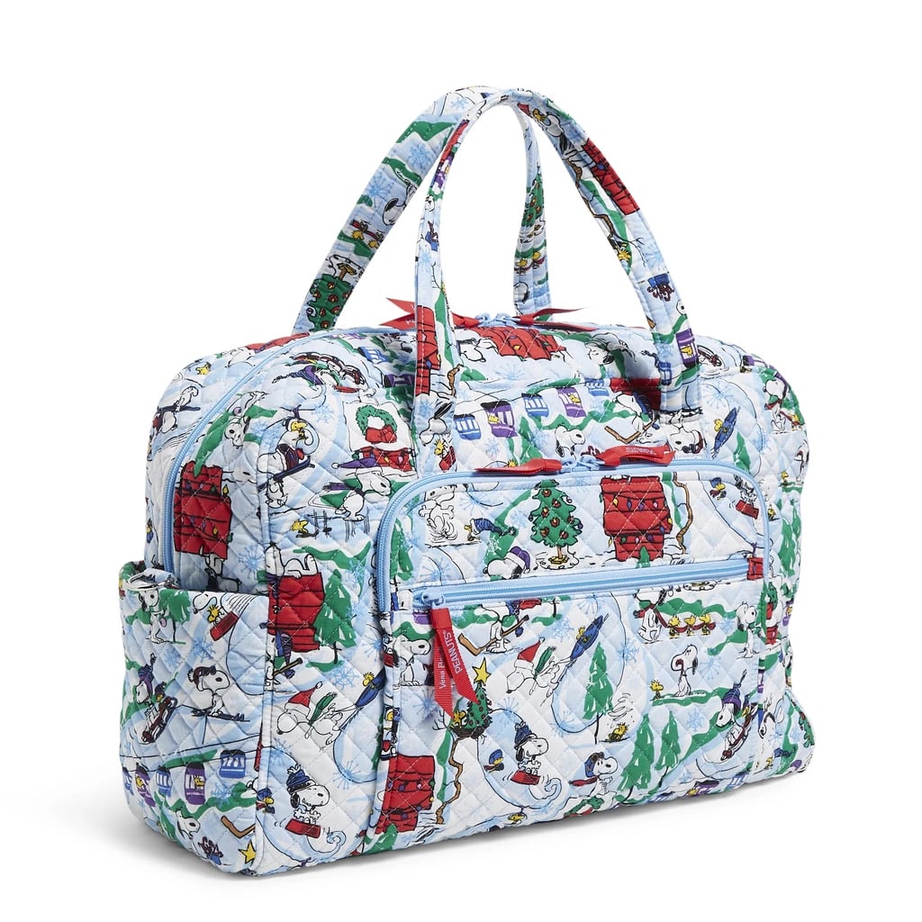 Vera Bradley Peanuts® Large Travel Duffel in Ski Slope Snoopy