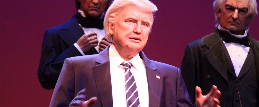 Donald Trump Robot at Disney Reactions December 2017