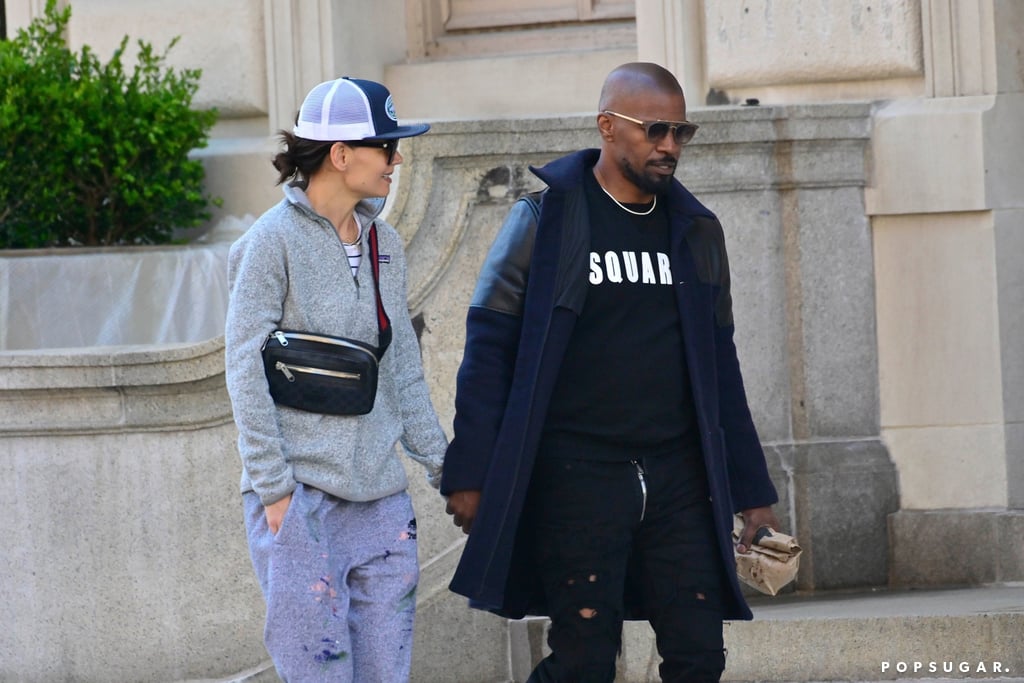 Katie Holmes and Jamie Foxx Holding Hands in NYC April 2019