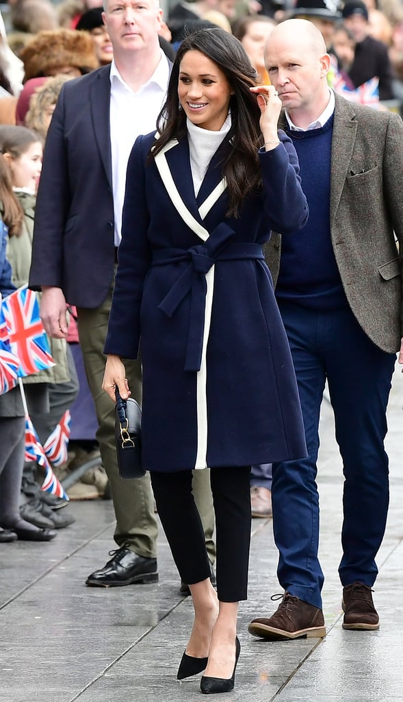 Meghan Markle's J.Crew Navy Coat