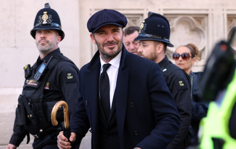 David Beckham Waits in Line to Pay His Respects to Queen Elizabeth II