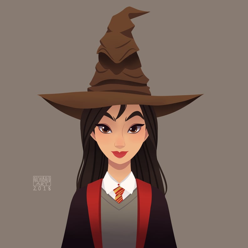 Princess Mulan as a Gryffindor