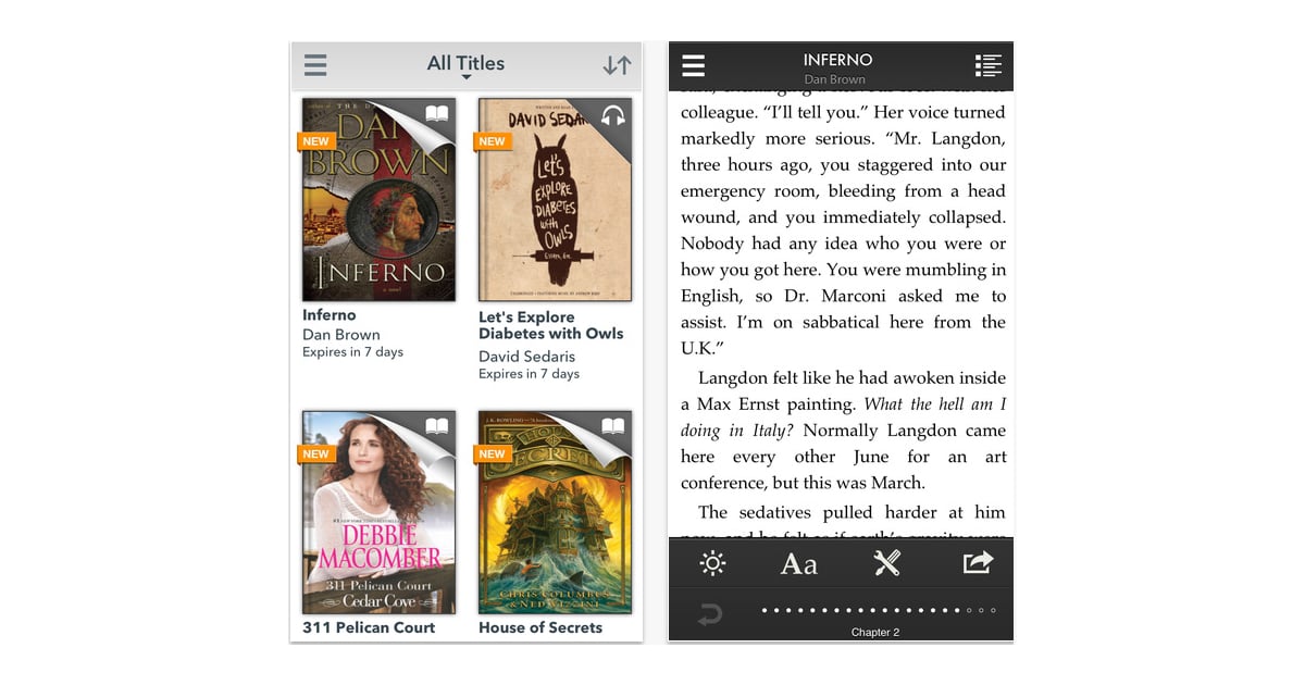 overdrive reading app