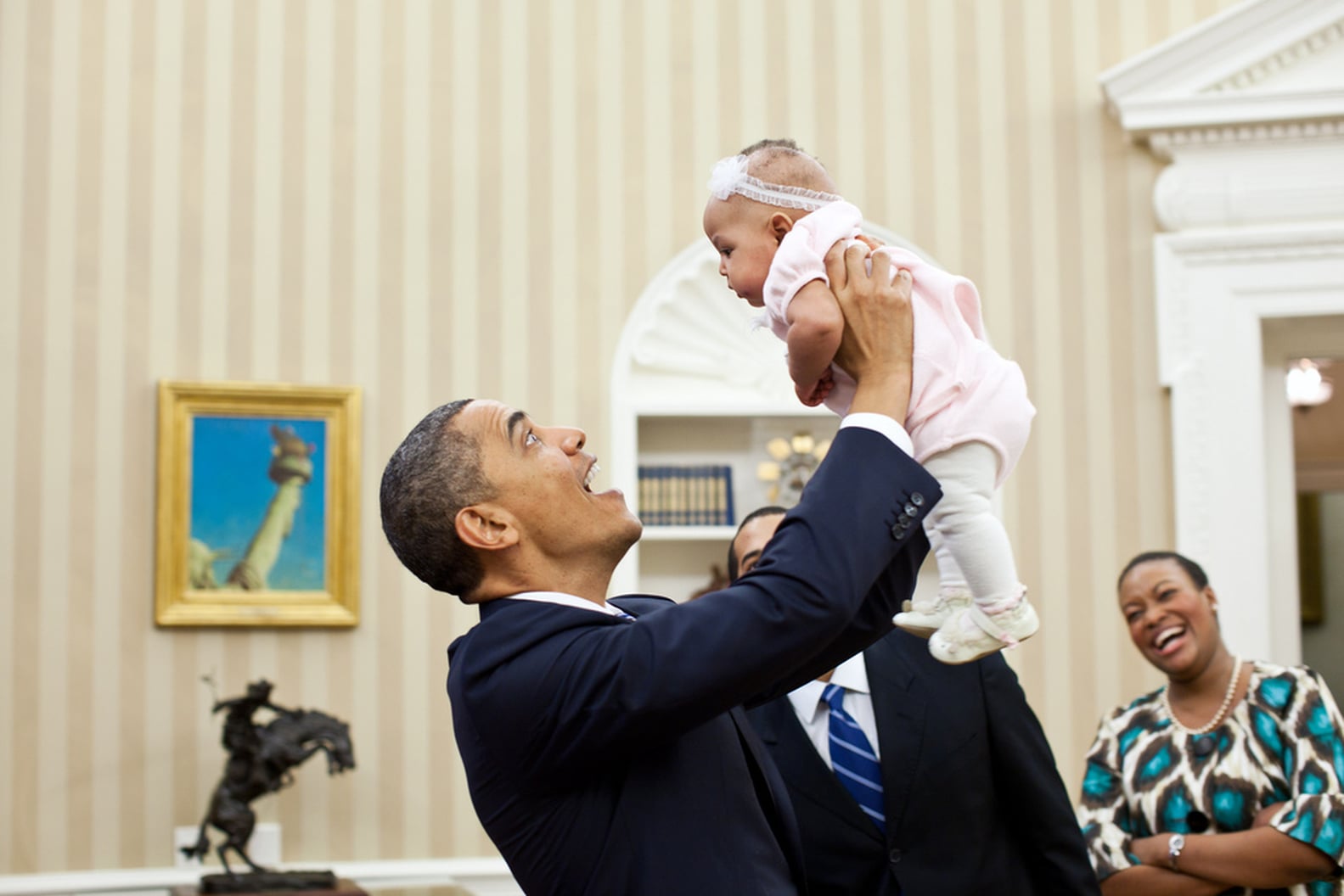 President Barack Obama's Best Pictures With Kids | POPSUGAR Celebrity