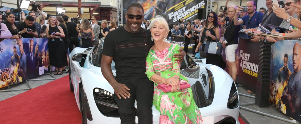 Helen Mirren Charmed Her Costars at a London Premiere, and Idris Elba Was Particularly Smitten