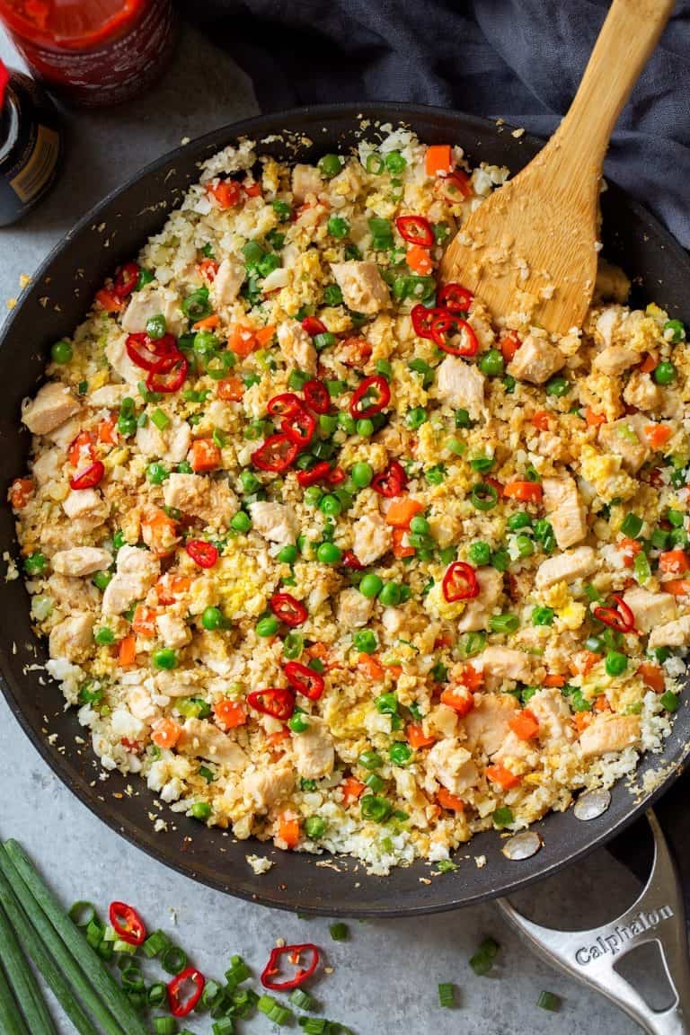 Cauliflower Chicken Fried Rice