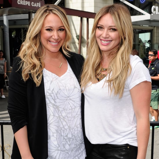 Hilary and Haylie Duff Support Each Other as Moms