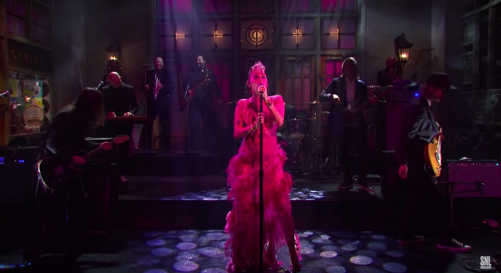 Miley Cyrus Wears 16Arlington Dress For Saturday Night Live