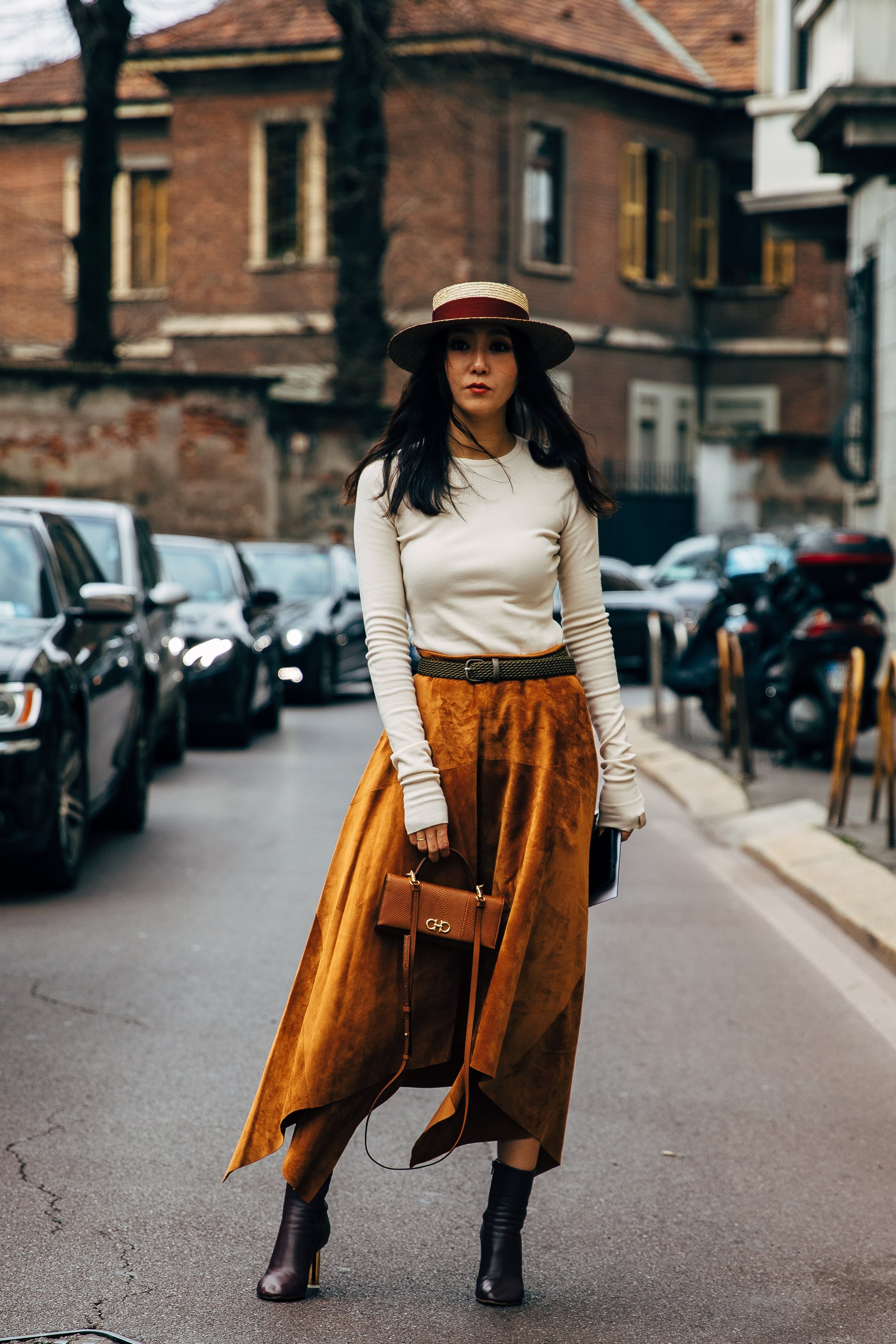 Milan Fashion Week Day 4 | Milan Street Style Is the Most Fun You'll Have  at Fashion Week | POPSUGAR Fashion Photo 16