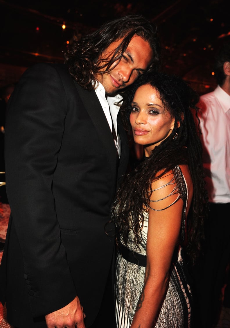 Jason Momoa and Lisa Bonet at an Emmys Afterparty in September 2011