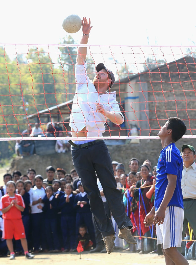 When Harry Crushed This Volleyball Game