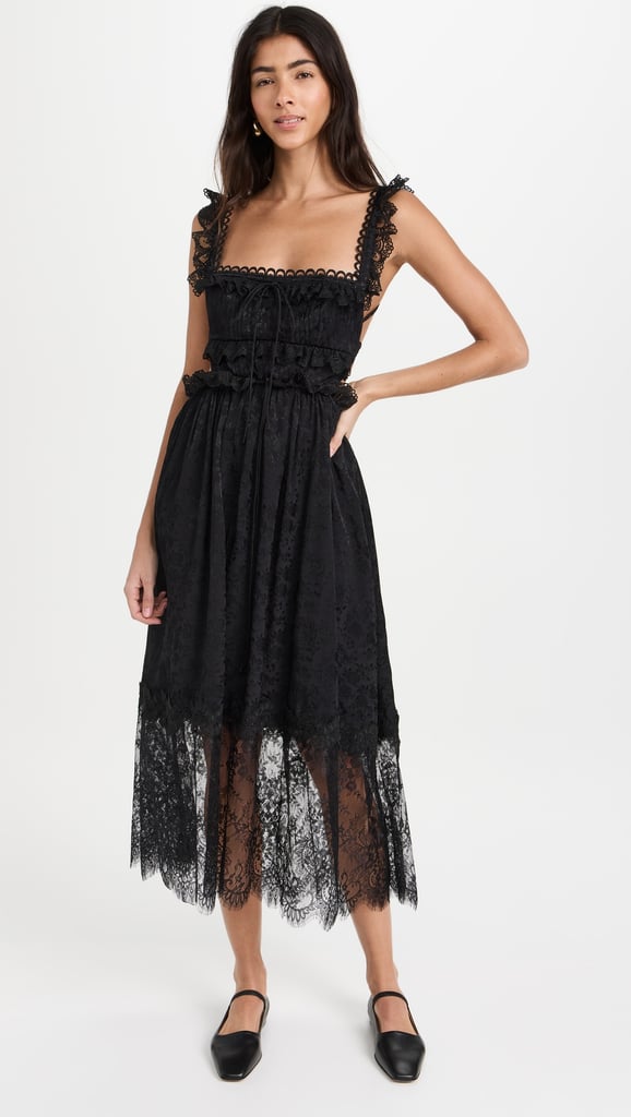 For Love & Lemons Deane Midi Dress
