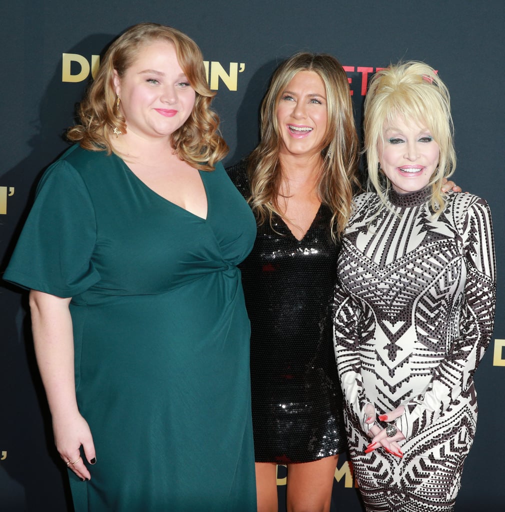 Dolly Parton With Drag Queen at Dumplin' Premiere