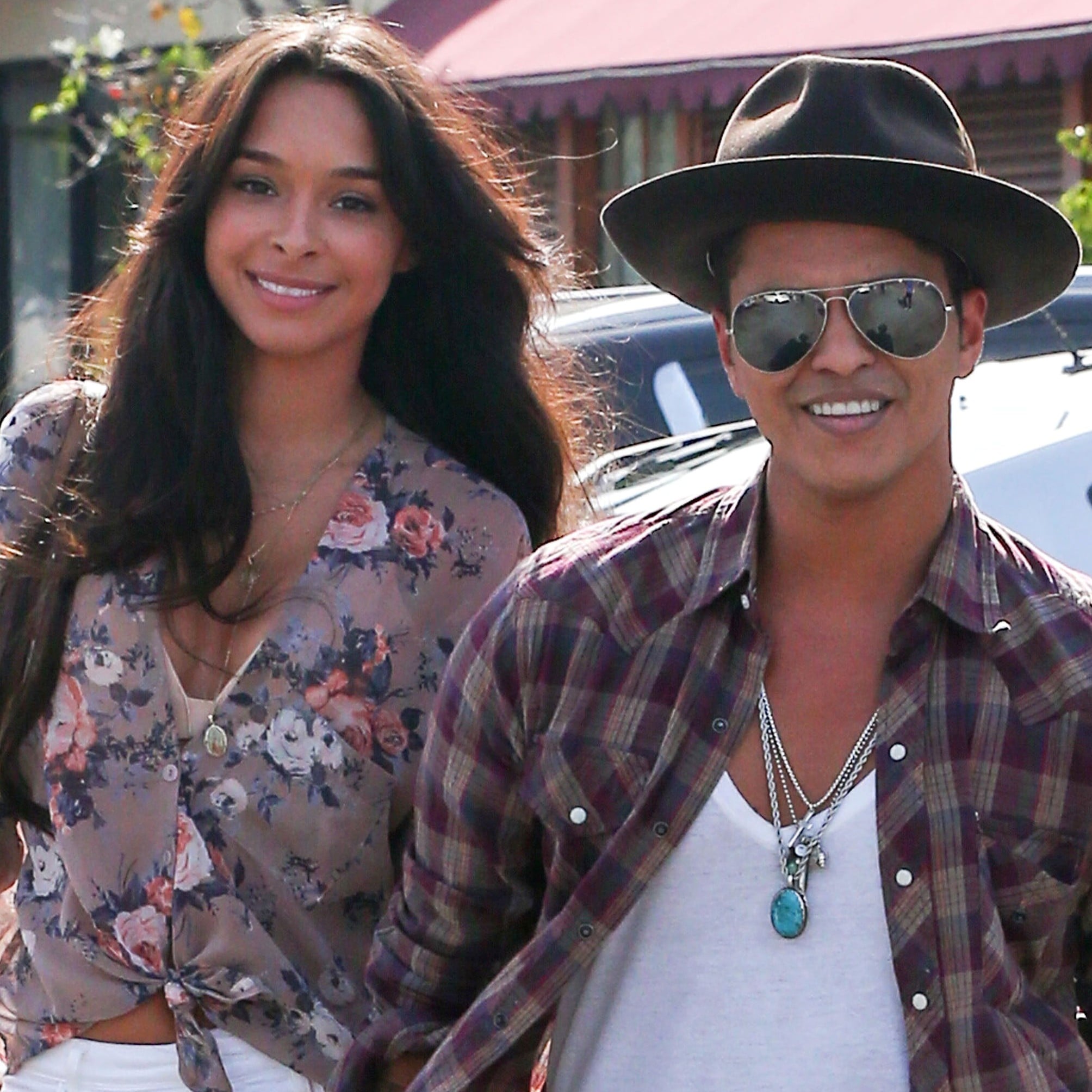 Pictures Of Bruno Mars And His Girlfriend Jessica Caban Popsugar