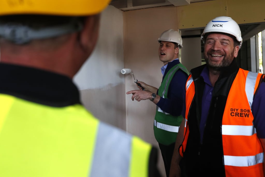 Prince William on DIY SOS