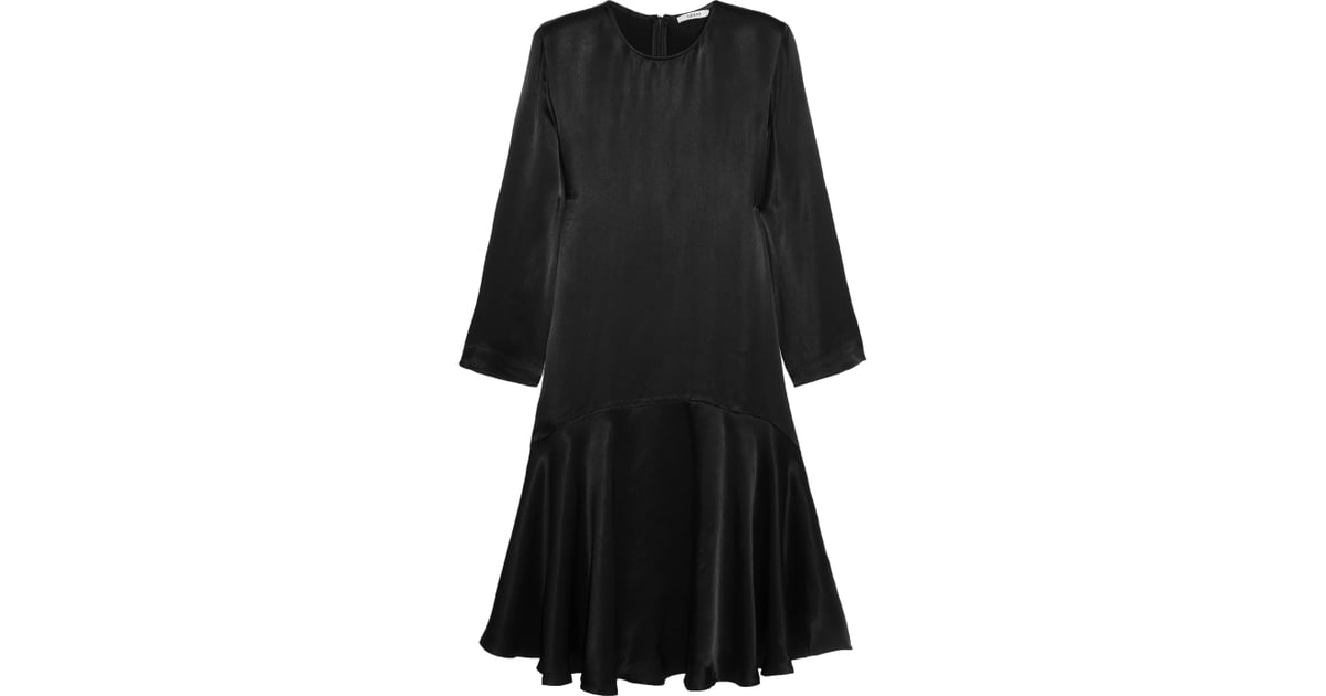 Ganni Sanders satin dress ($270) | What to Wear to a Winter Wedding ...