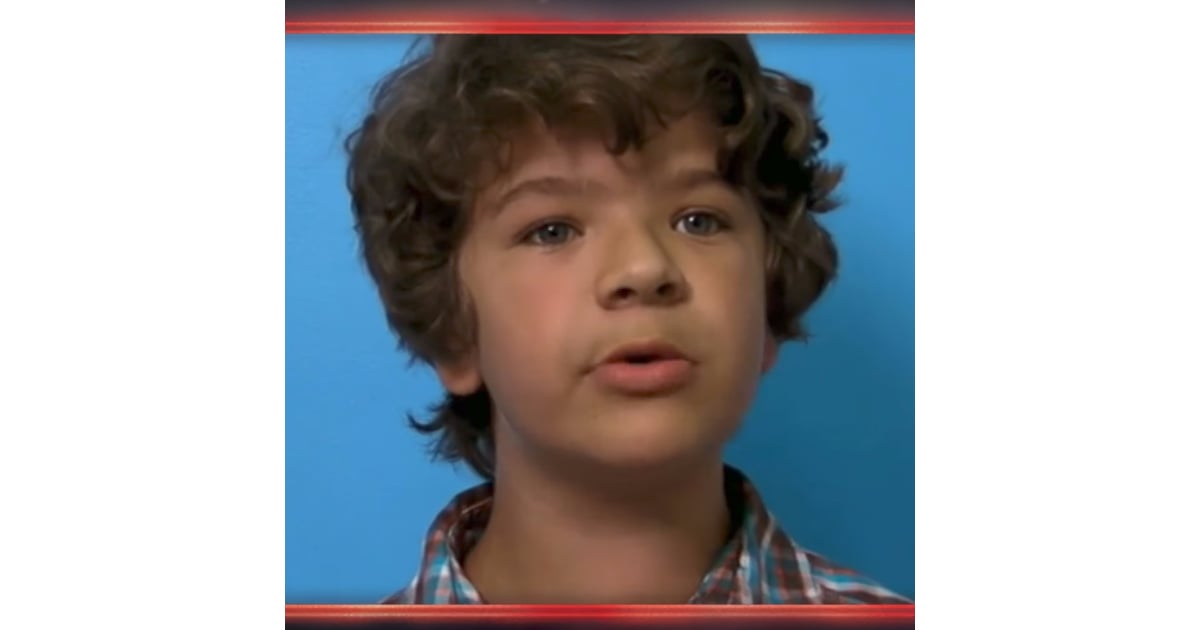 Stranger Things Cast Audition Tapes Popsugar Entertainment