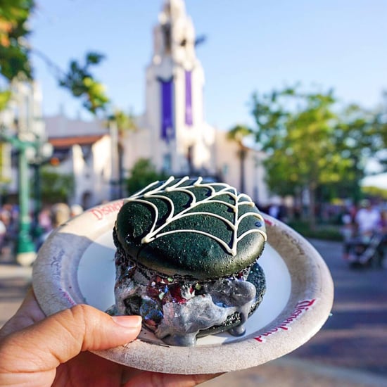 Disneyland Spider Silk Macaron Ice Cream Sandwich