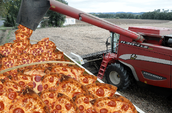 When one pizza leaves you, it's so easy to find another one.