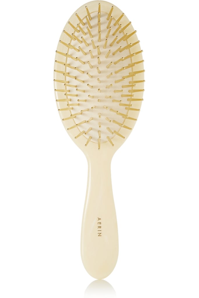 "We tend to choose basic, utilitarian products for ourselves when it comes to beauty and hair tools. I love this brush as a way to make getting ready every day feel a little more special and luxe." 
Aerin Beauty Large Ivory Hairbrush ($70)