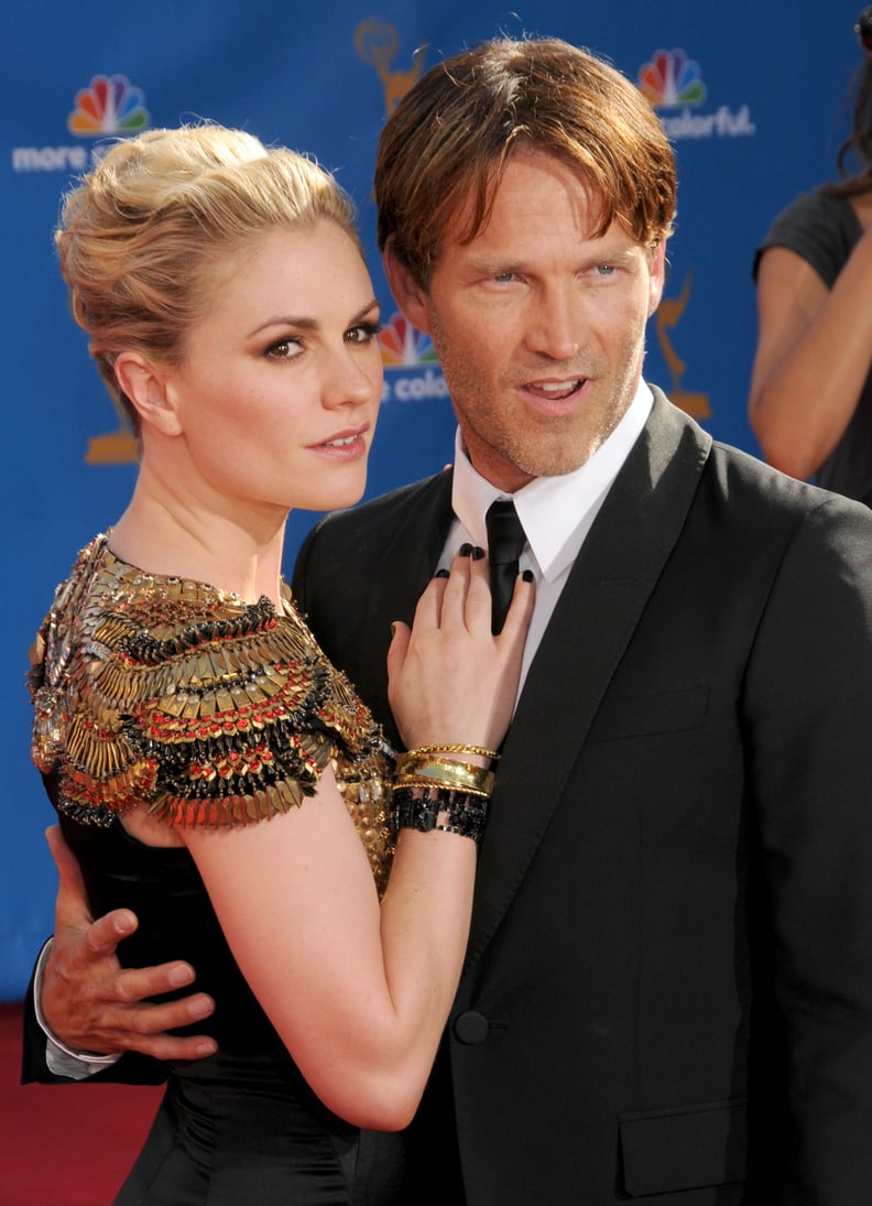 Anna Paquin and Stephen Moyer at the 2010 Emmy Awards