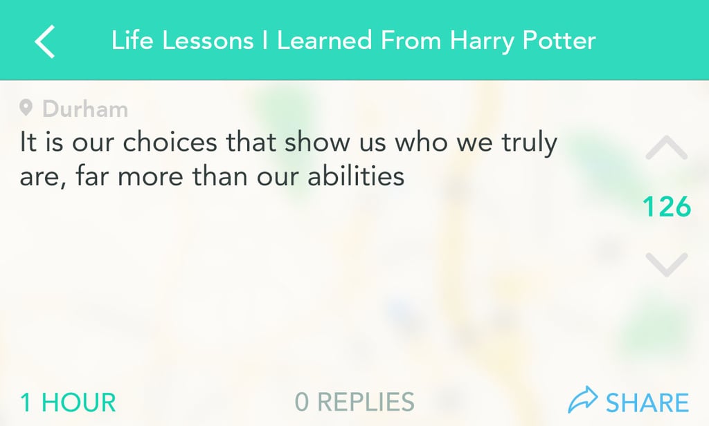 Every choice you make matters.