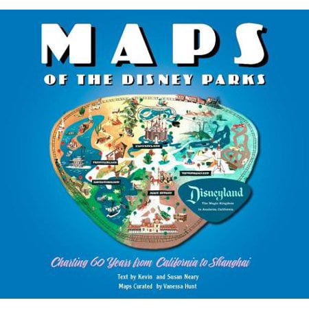 Maps of the Disney Parks: Charting 60 Years from California to Shanghai