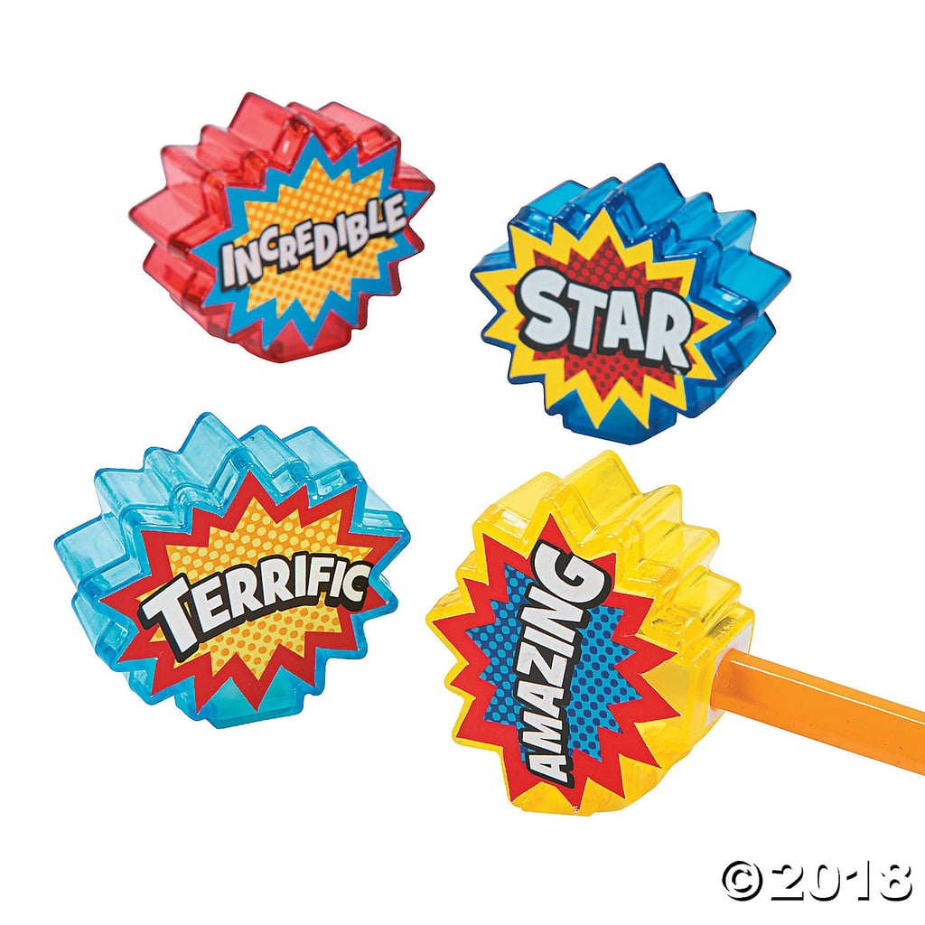 Superhero Pencil Sharpeners