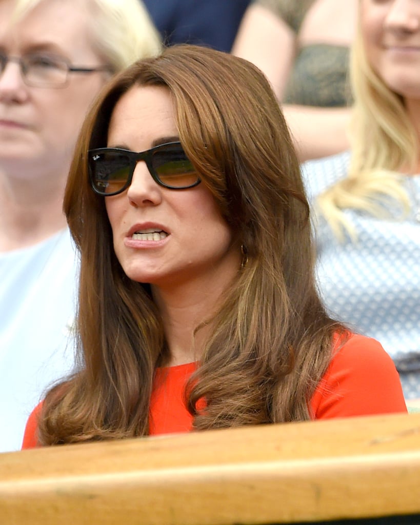 Kate Middleton's Facial Expressions Watching Sports Pictures