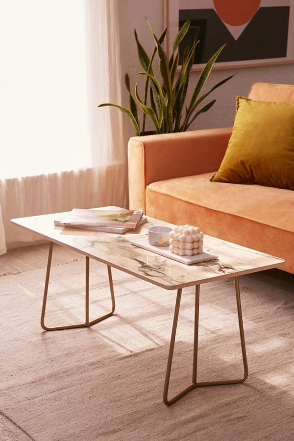 Deny Design Chelsea Victoria For Deny Marble Coffee Table