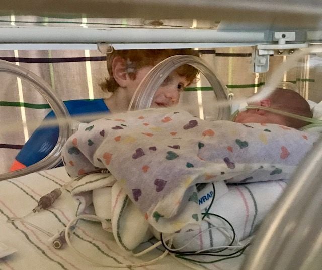 Boy Finally Gets the Brother He's Been Waiting For