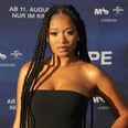 Keke Palmer's Dress Takes the Thigh Slit to a New, Embellished Extreme