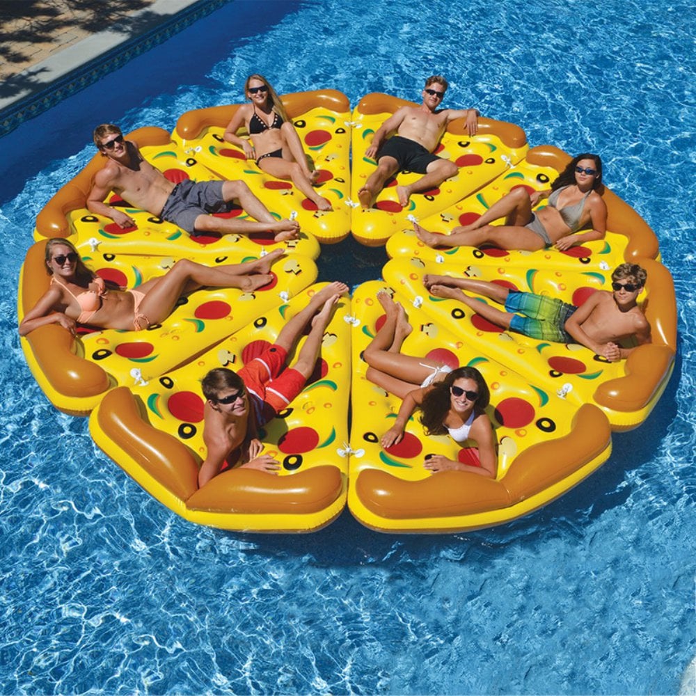 family pool float