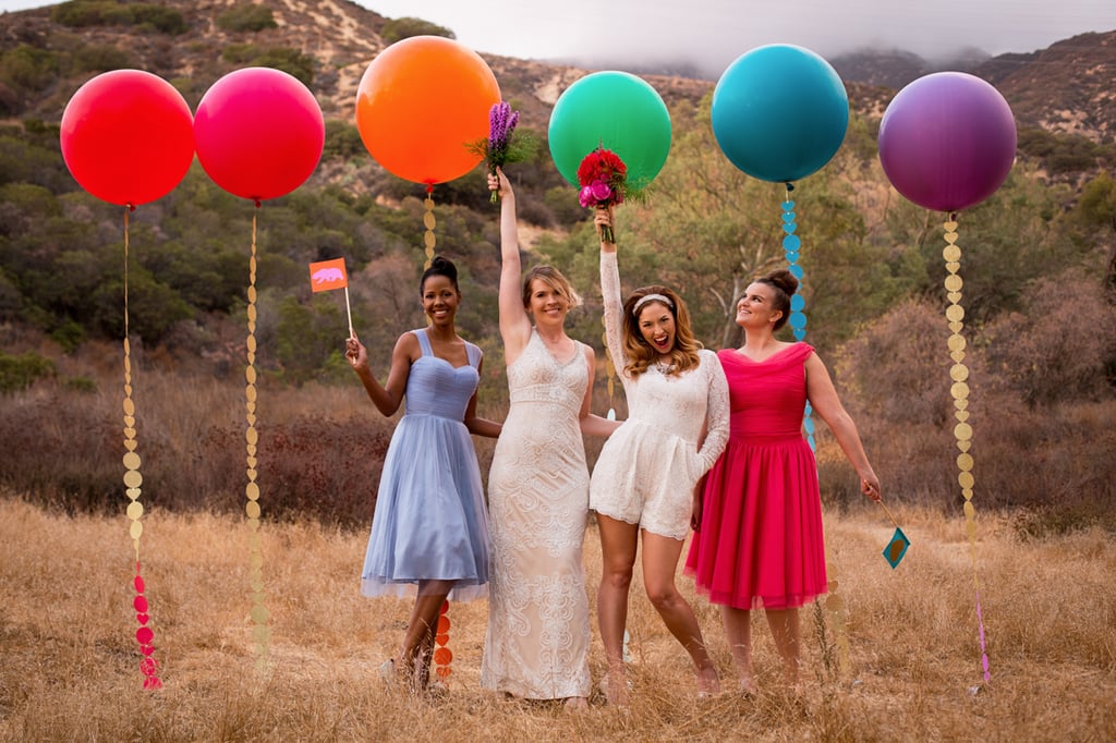 Rainbow Themed Lgbtq Wedding Inspiration Popsugar Love