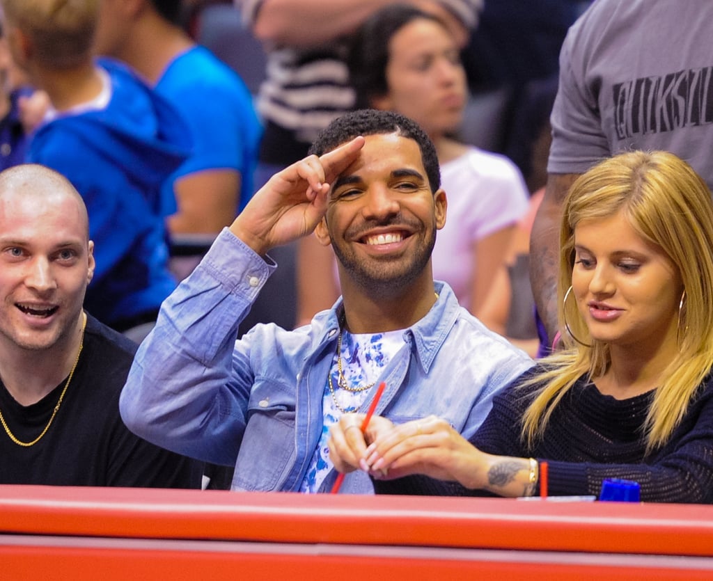 Rihanna and Drake at the LA Clippers Game | Pictures