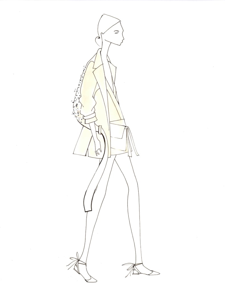 Designer Sketches From New York Fashion Week Spring 2015 | POPSUGAR Fashion