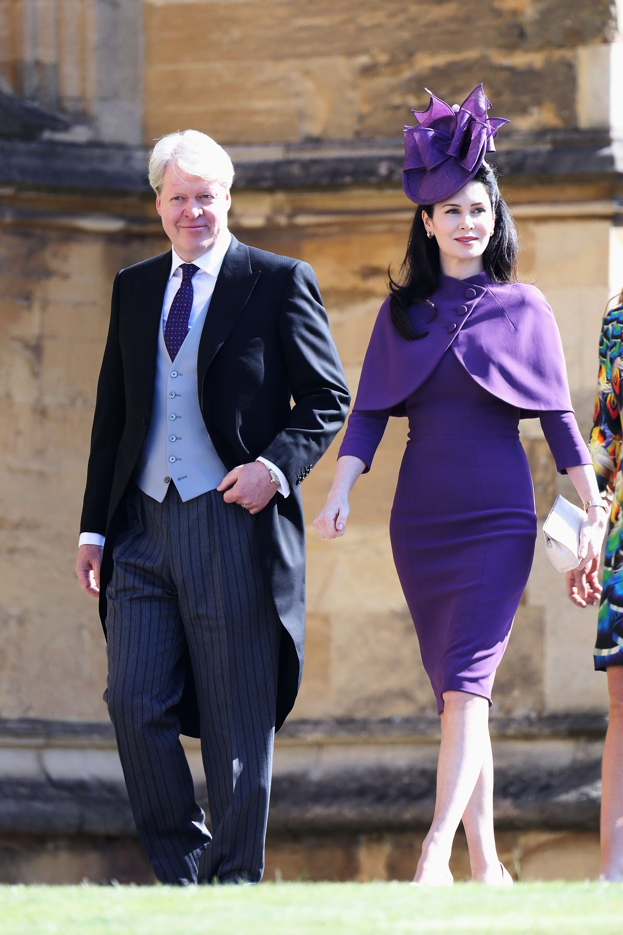 Princess Diana S Family At Prince Harry And Meghan S Wedding Popsugar Celebrity