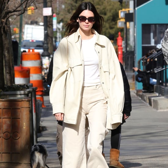 Kendall Jenner's Beige Outfit in New York