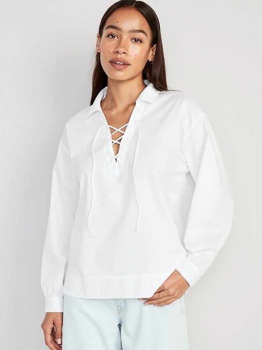 A White Cotton Shirt