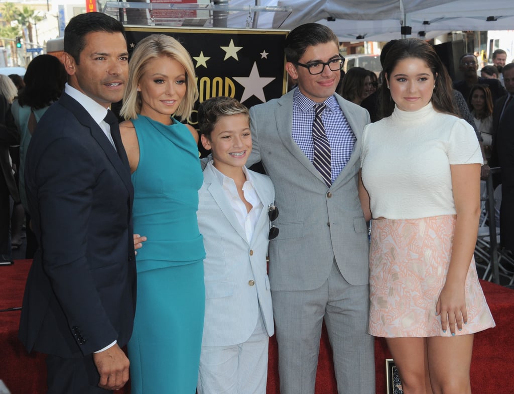 Kelly Ripa Hollywood Walk of Fame Pictures