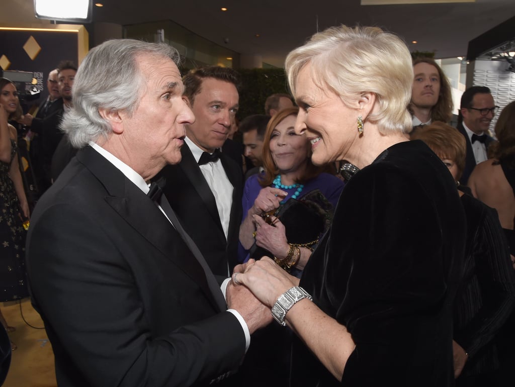 Pictured: Henry Winkler and Glenn Close