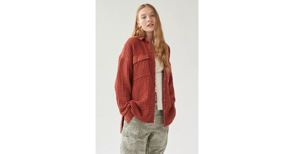 Best Fashion Deal BDG Stanley Waffle ButtonDown Top Best Sales September 2022 Ulta, Dyson