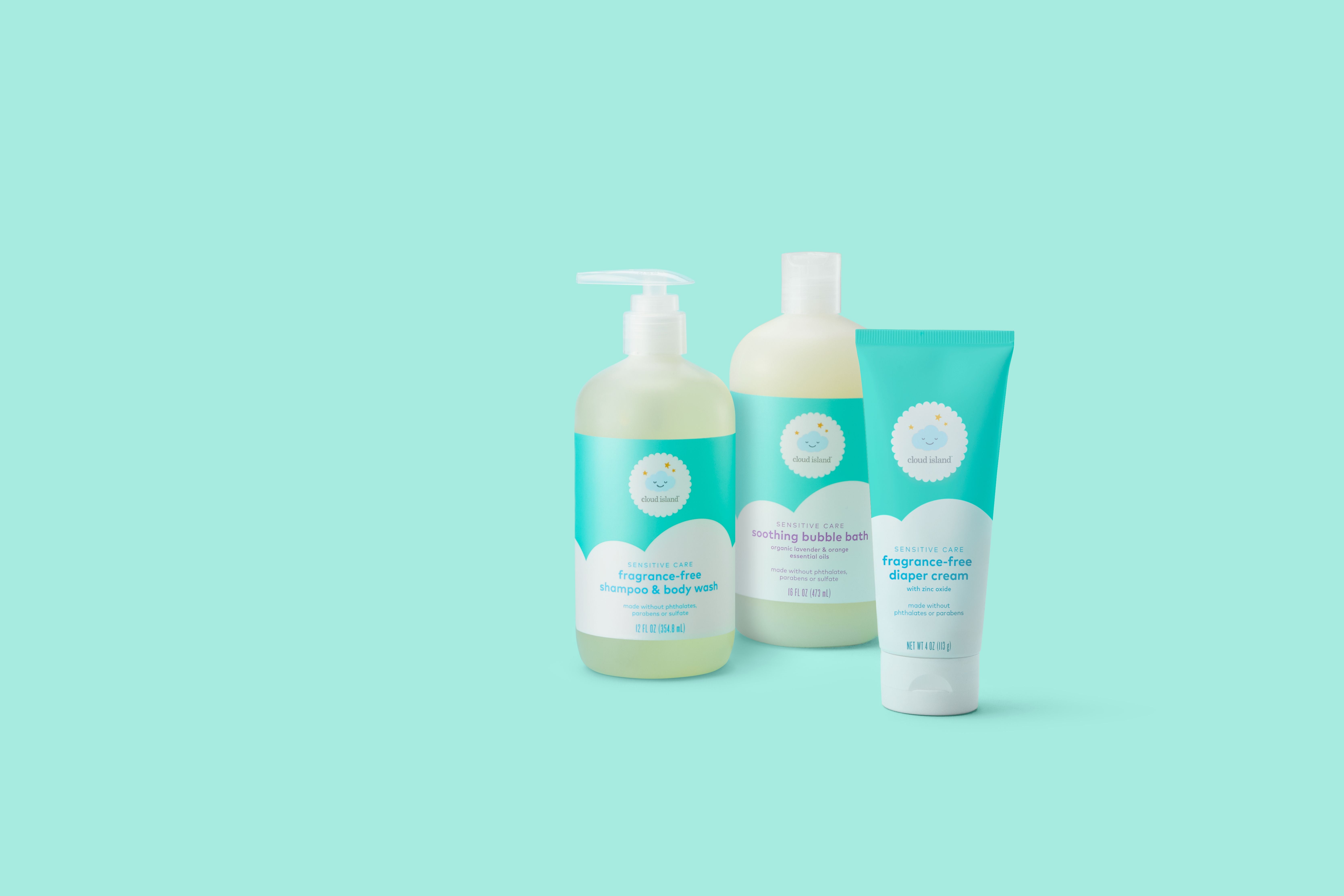 Cloud store island shampoo