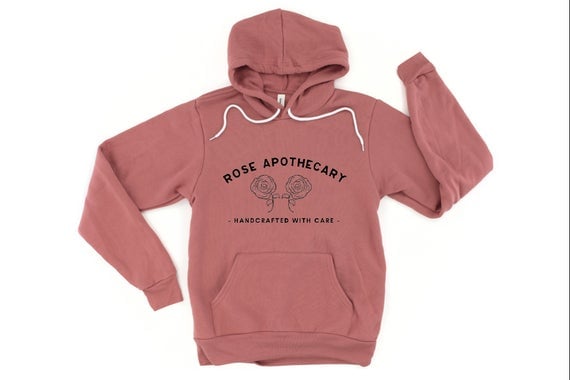 Happy Tails Design Co. Rose Apothecary Hoodie