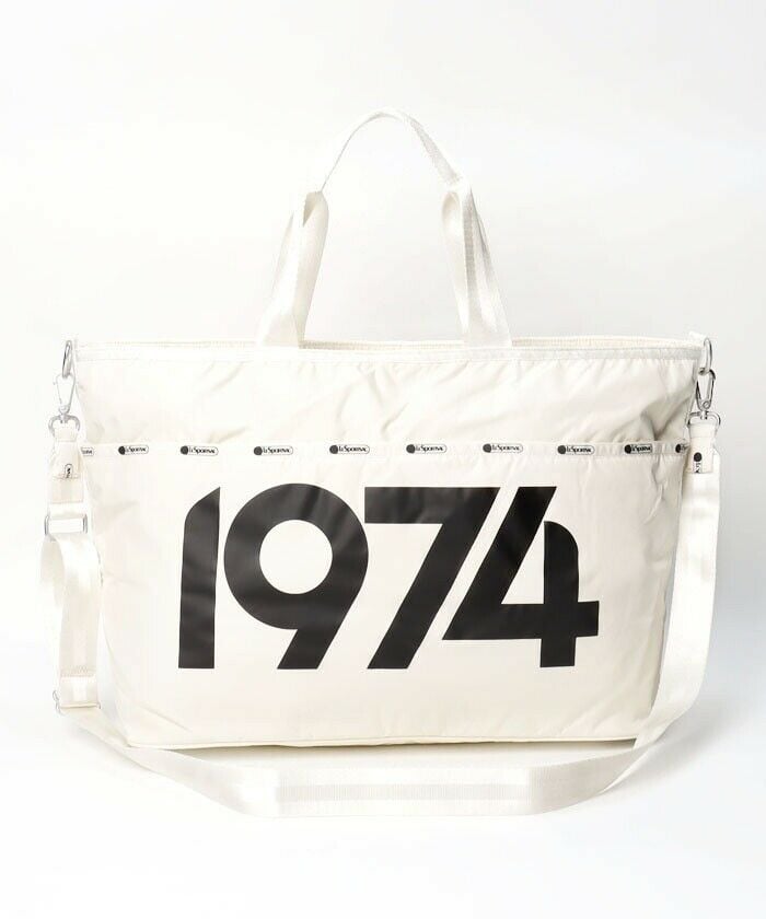 Vintage AEC LeSportSac White Bag