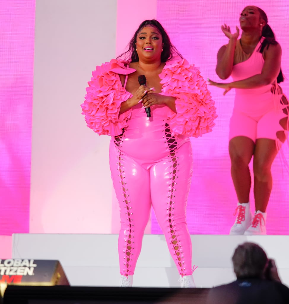 Lizzo's Hot-Pink Catsuit at the Global Citizen Live Concert
