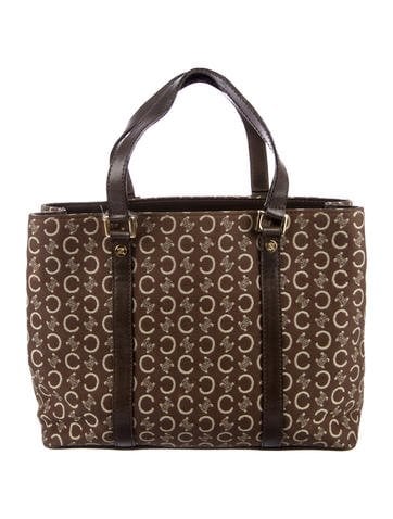 Céline Canvas Logo Tote