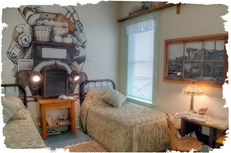Hotel Rooms Inspired by Books