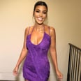 Kourtney Kardashian's Sparkly Purple Minidress Will Have You Believing in Unicorns