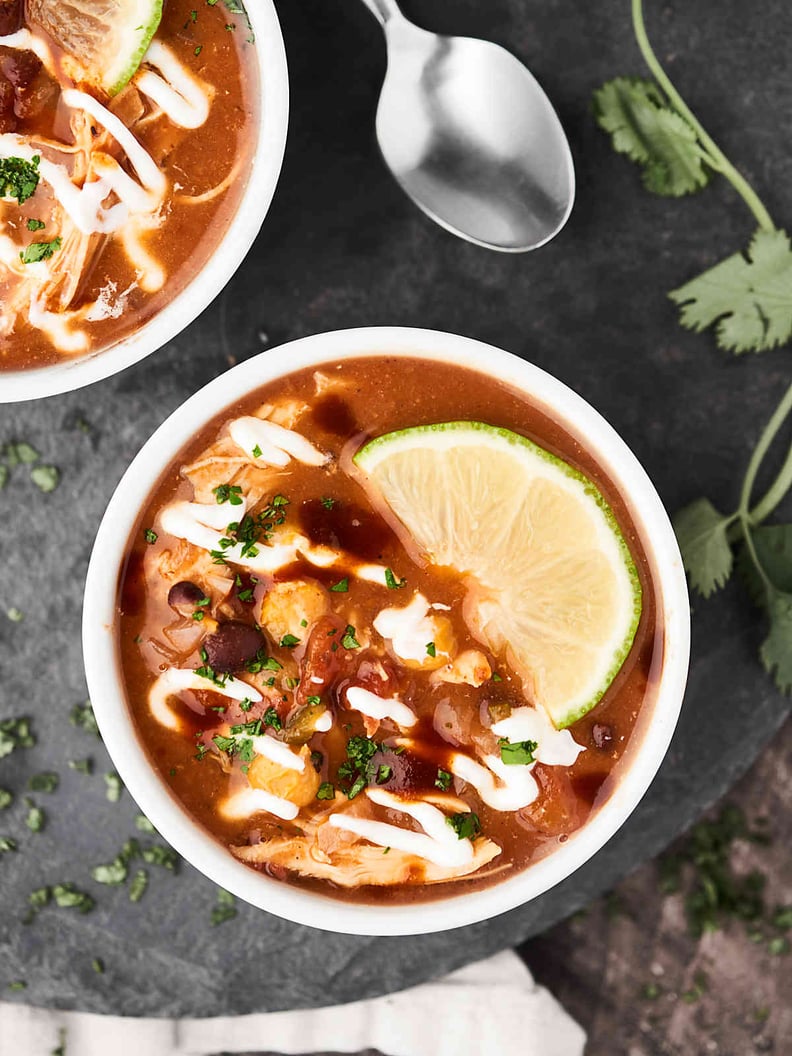 Slow-Cooker Chicken Taco Soup